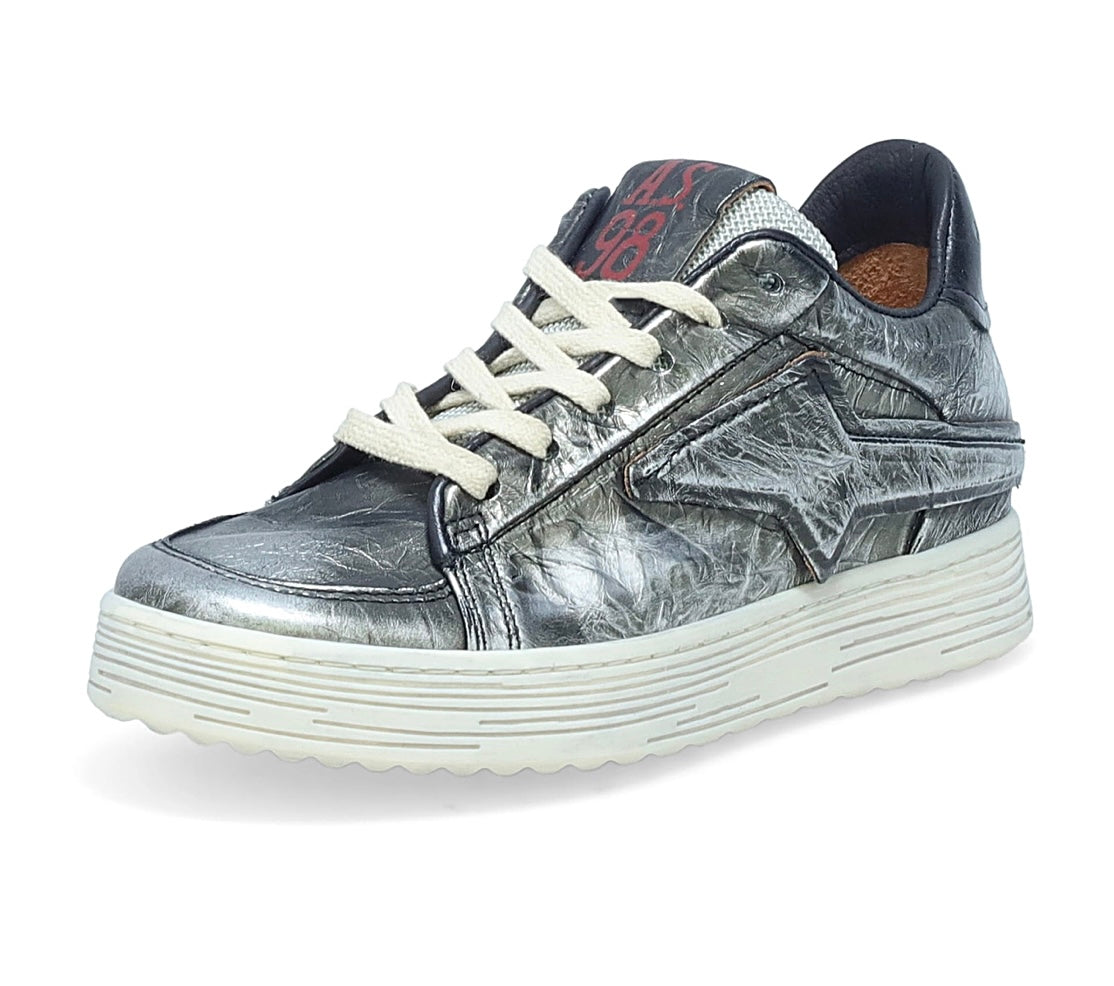 A.S.98 Allen Sneaker - Antique Silver – Pumps Boutique