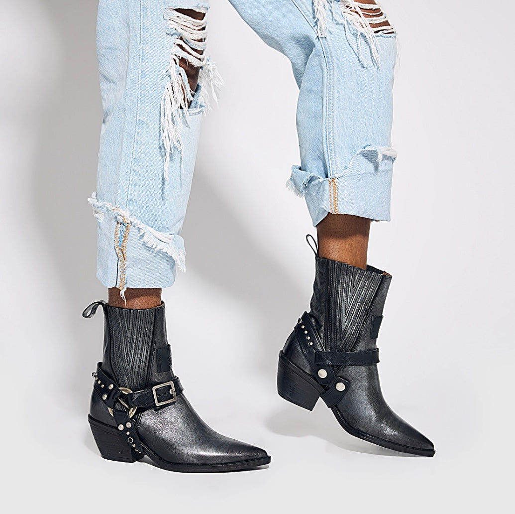 A.S.98 Colby Boot - Pewter – Pumps Boutique