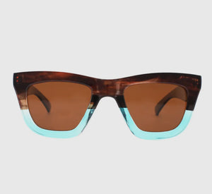 Lynn Sun Reader - Brown/Light Blue