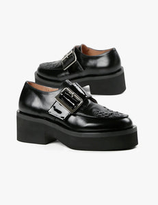 ALL BLACK FOOTWEAR Woven Solid Lugg - Black