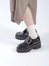 ALL BLACK FOOTWEAR Woven Solid Lugg - Black