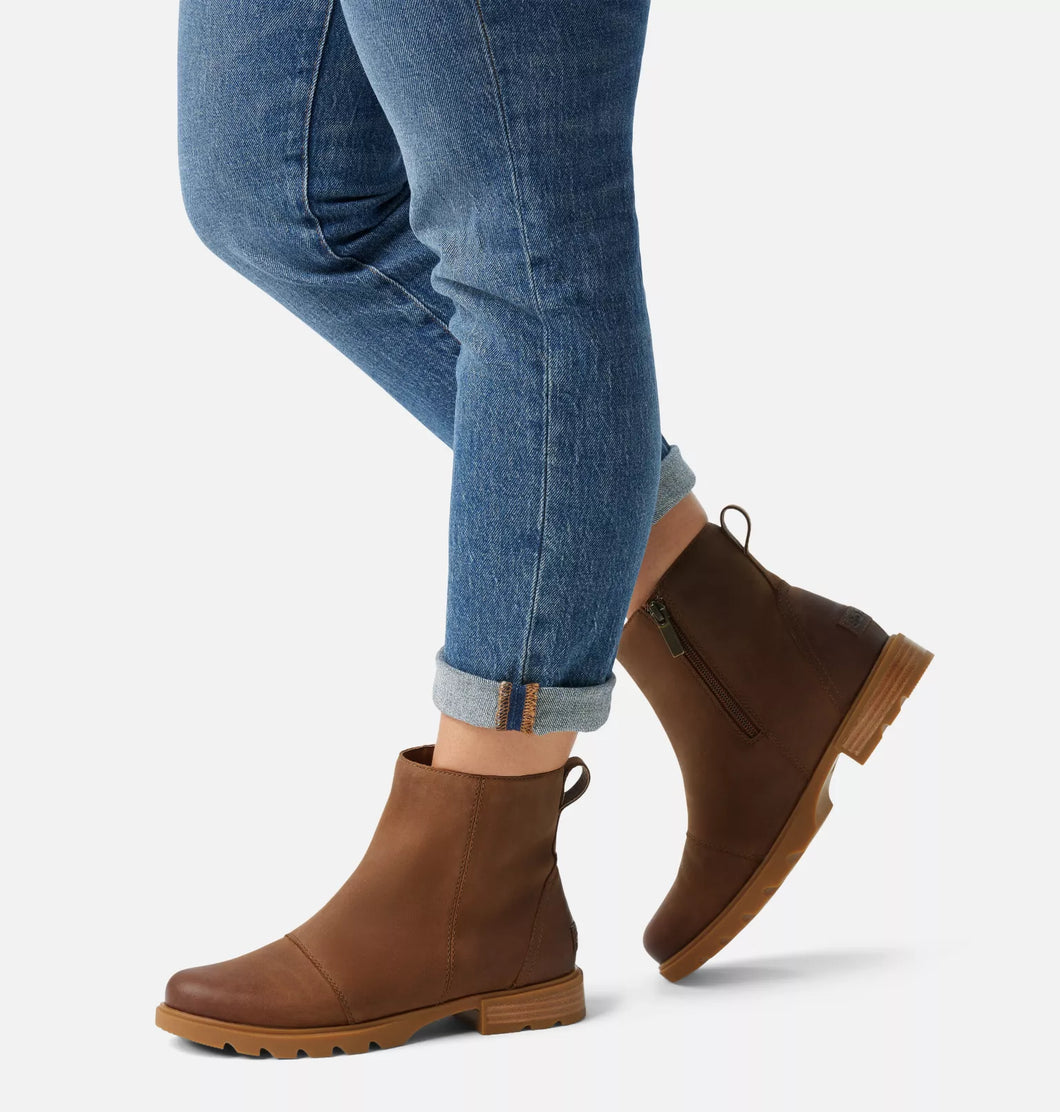 Emelie III Zip Boot - Velvet Tan