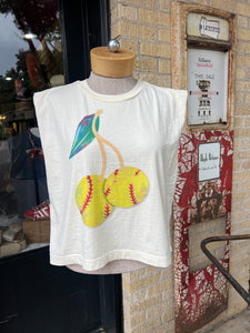 Softball Muscle Tank