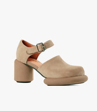 ALL BLACK FOOTWEAR MOD Jane Heel - Taupe Suede