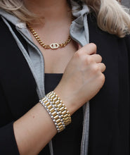 Gold Watchband Bracelet