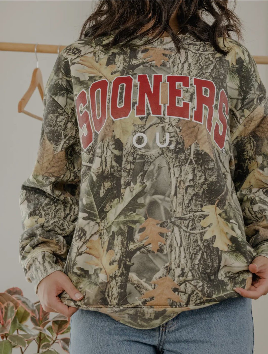 OU Sooners Camo Sweatshirt