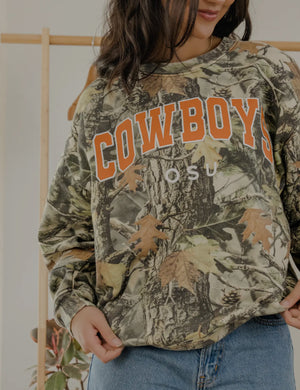 OSU Cowboys Camo Sweatshirt