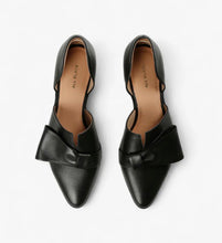 All Black Footwear - Half Bow D'Orsay