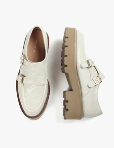 ALL BLACK FOOTWEAR Wide Belt Lugg - Light Grey