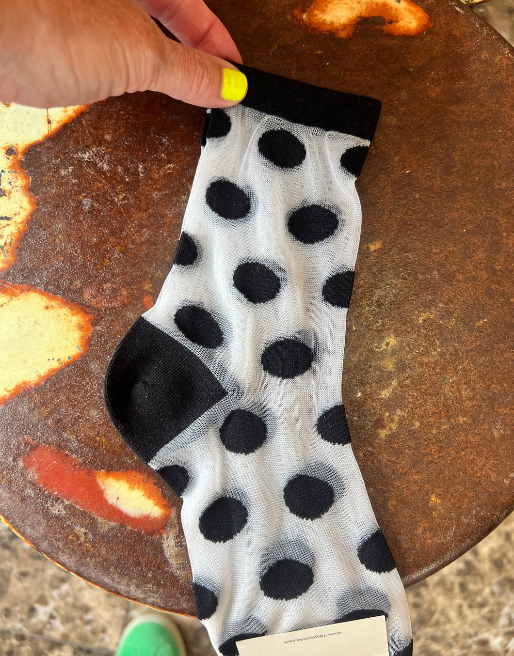 Polka Dot Socks
