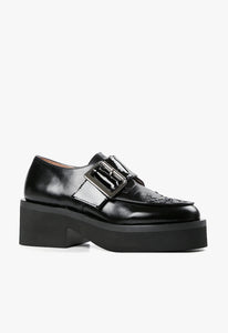 ALL BLACK FOOTWEAR Woven Solid Lugg - Black