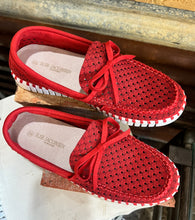 Ilse Jacobsen Tulip 3074 Boat Shoe - Deep Red