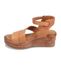 Wynter Wedge Sandal - Brandy