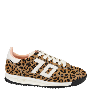 BACK 70 - BARKLEY JOGGER in LEOPARD CAMEL WHITE Sneakers