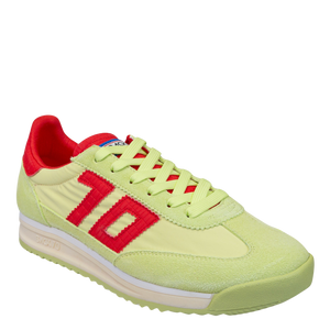 BACK 70 - BARKLEY JOGGER in LIGHT YELLOW RED Sneakers