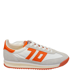 BACK 70 - BARKLEY JOGGER in WHITE ORANGE Sneakers