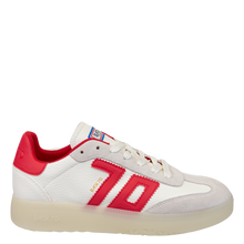 BACK 70 - BOSTON 2502 in WHITE RED Sneakers