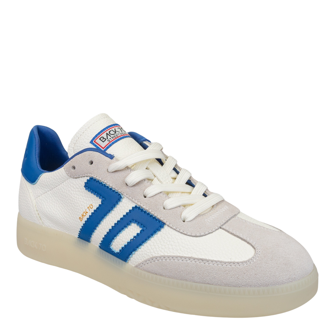 BACK 70 - BOSTON 600 in WHITE BLUE Sneakers