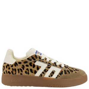 BACK 70 - BOSTON P in LEOPARD CUOIO MILK Sneakers