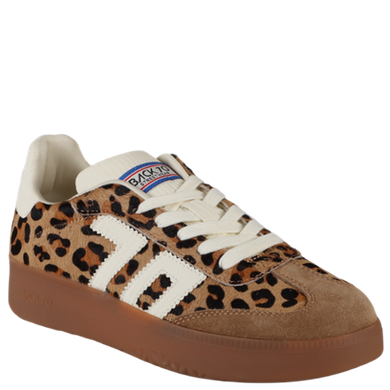 BACK 70 - BOSTON P in LEOPARD CUOIO MILK