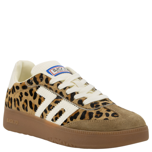 BACK 70 - BOSTON P in LEOPARD CUOIO MILK Sneakers