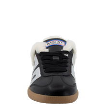 BACK 70 - EASTER FL in BLACK SILVER Backless Sneakers