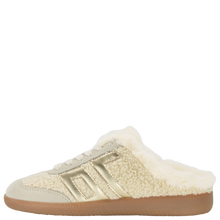 BACK 70 - EASTER FL in BUTTER GOLD Backless Sneakers