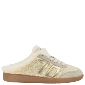 BACK 70 - EASTER FL in BUTTER GOLD Backless Sneakers