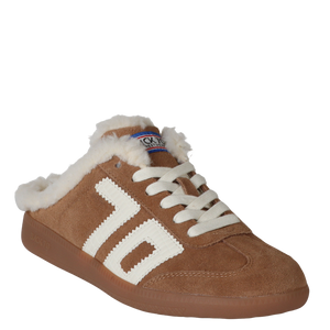 BACK 70 - EASTER FL in TOBACCO WHITE Backless Sneakers