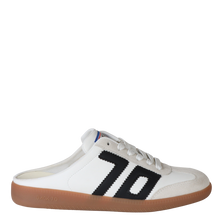 BACK 70 - EASTER in WHITE BLACK Backless Sneakers