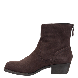 OTBT - HOMESTEAD in COFFEE Heeled Ankle Boots