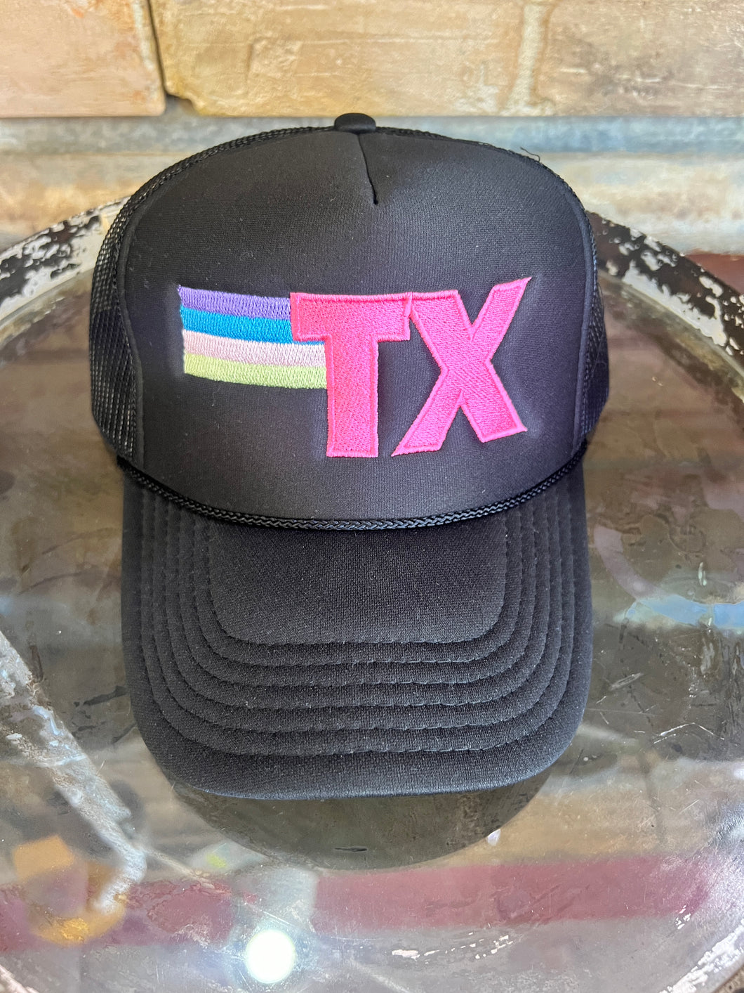 TX Ombré Rainbow Trucker Hat
