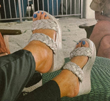 OTBT - FLUENT in SILVER Wedge Sandals