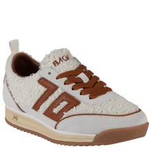 BACK 70 - JOGGER FT in MILK ICE CUOIO Sneakers