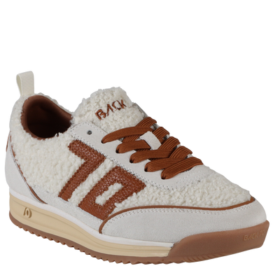 BACK 70 - JOGGER FT in MILK ICE CUOIO Sneakers