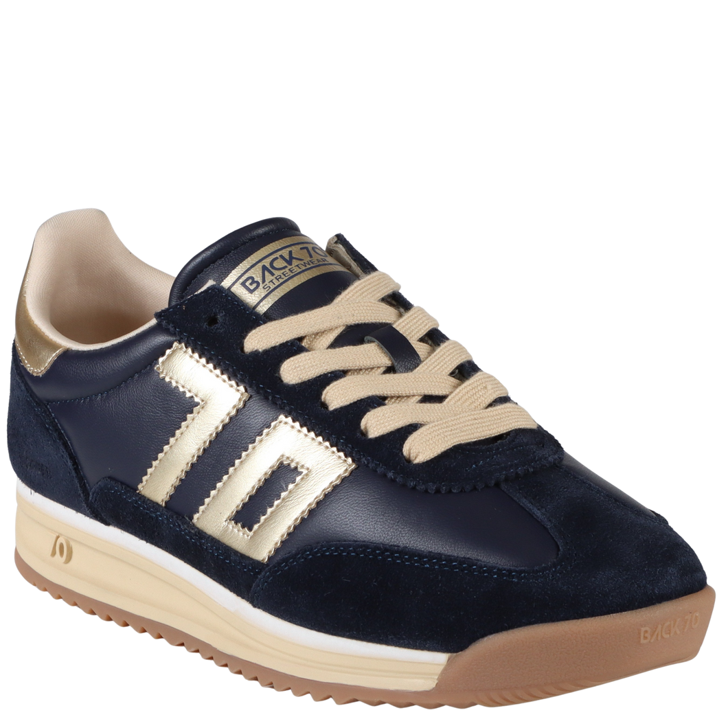 BACK 70 - JOGGER N in NAVY GOLD Sneakers