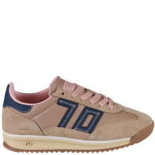 BACK 70 - JOGGER Z in CAMEL NAVY PINK Sneakers