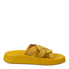 NAKED FEET - MARKET in YELLOW Platform Sandals