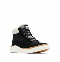 SOREL - Out N About Mid Waterproof Sneaker - Black, Sea Salt