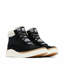 SOREL - Out N About Mid Waterproof Sneaker - Black, Sea Salt