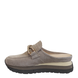 NAKED FEET - POLO in TAUPE Platform Sneakers