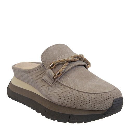 NAKED FEET - POLO in TAUPE Platform Sneakers