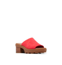 Joanie Heel Slide Sandal - Red