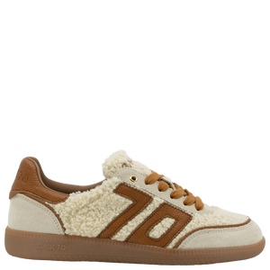 BACK 70 - TEDDY FU in MILK ICE CUOIO Sneakers