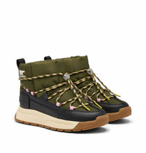 SOREL - Whitney III Waterproof Slip-on Boot - Utility Green, Black