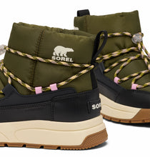 SOREL - Whitney III Waterproof Slip-on Boot - Utility Green, Black