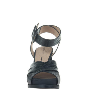NAKED FEET - CIRO in BLACK Heeled Sandals