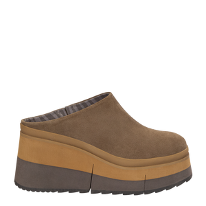 NAKED FEET - COACH in OTTER Platform Clogs
