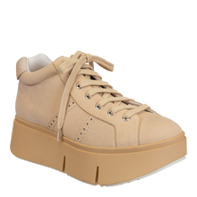 NAKED FEET - ESSEX in BEIGE Platform High Top Sneakers