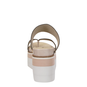 NAKED FEET - FLUX in ROSETTE Wedge Sandals